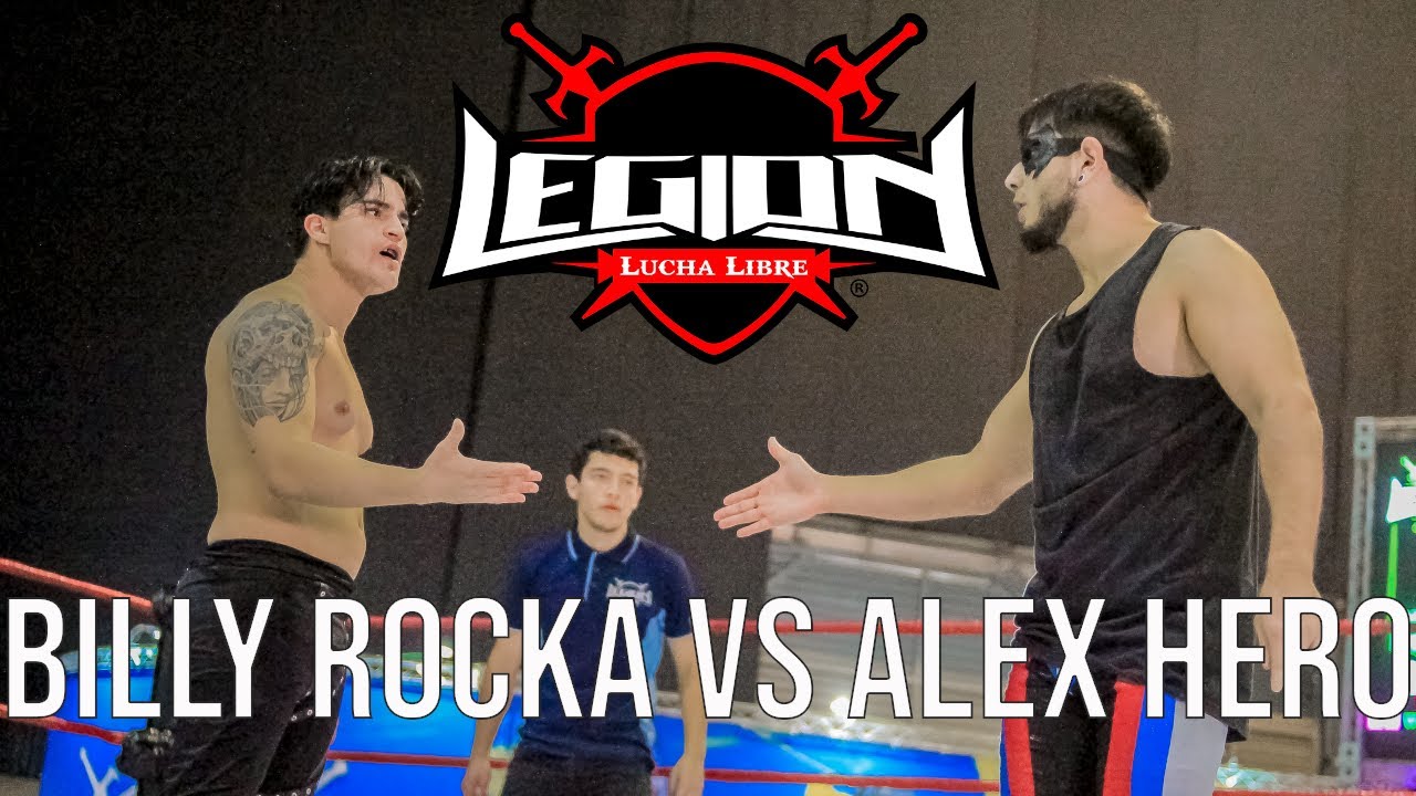 Billy Rocka vs. Alex Hero - Singles Match Comic Con Chile - Legión Lucha Libre 2019