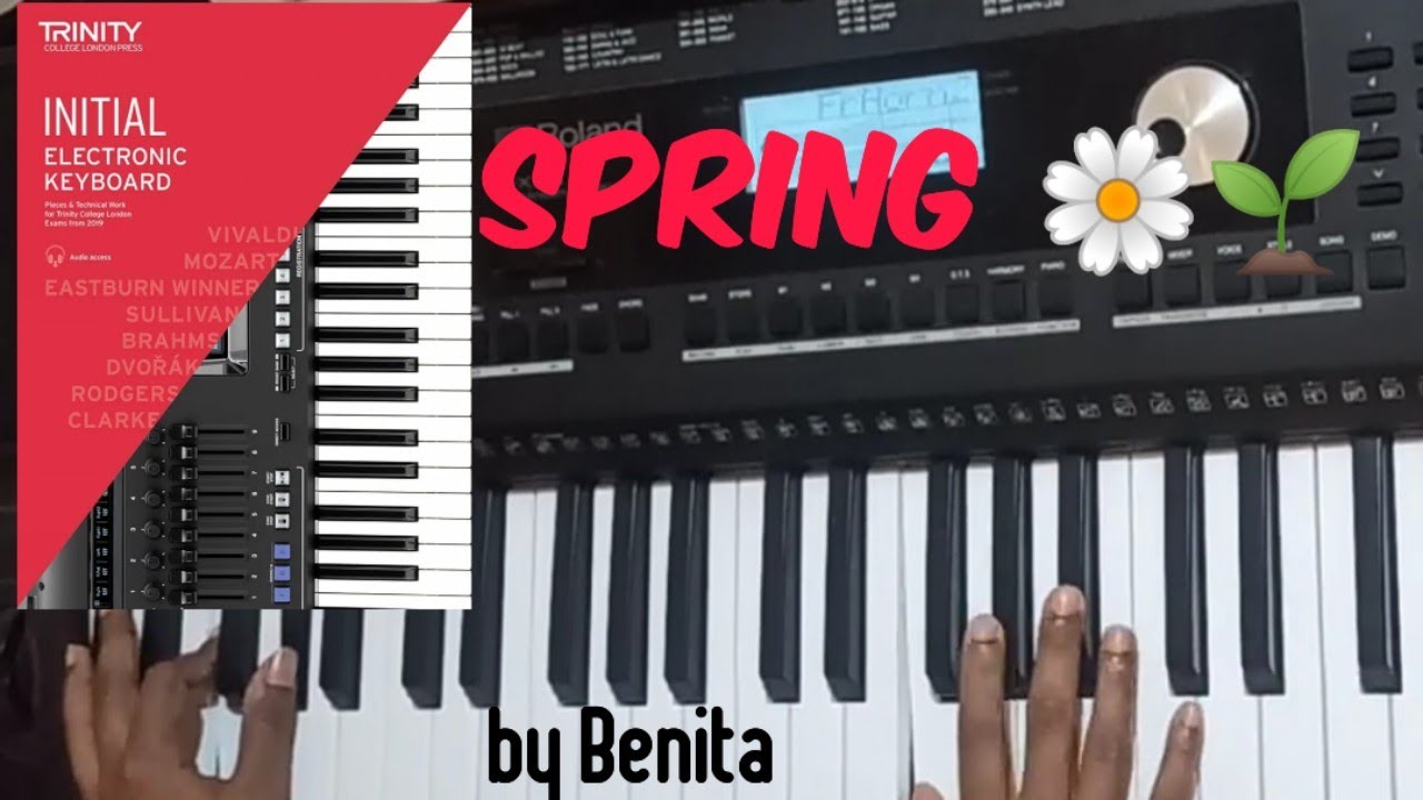 Spring | Trinity Initial grade Electronic keyboard | Benita Mercy | Joy Music School