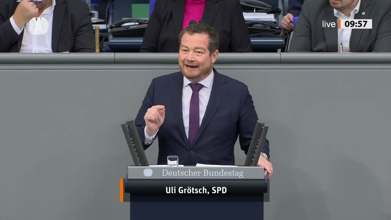 Uli Gr&ouml;tsch im Bundestag: Die Reform des Bundespolizeigesetztes kommt!