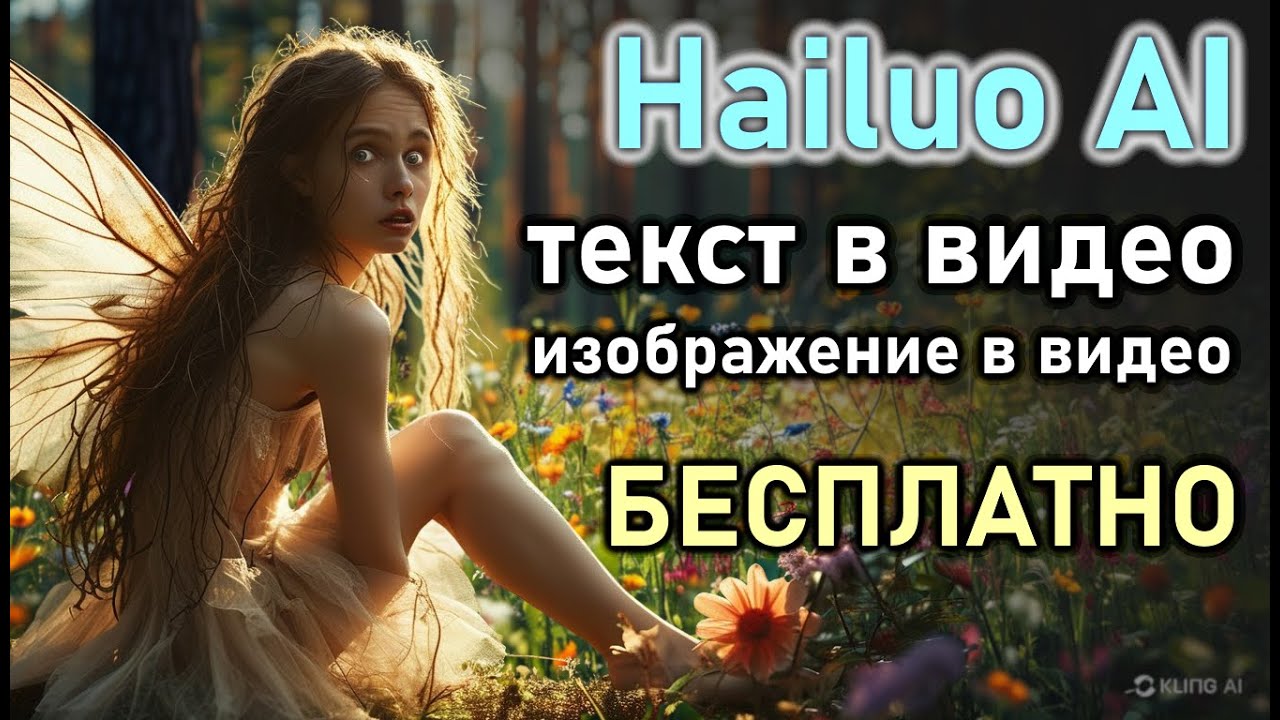 HAILUO AI: создавай ВИДЕО по ТЕКСТУ и ИЗОБРАЖЕНИЯМ бесплатно!