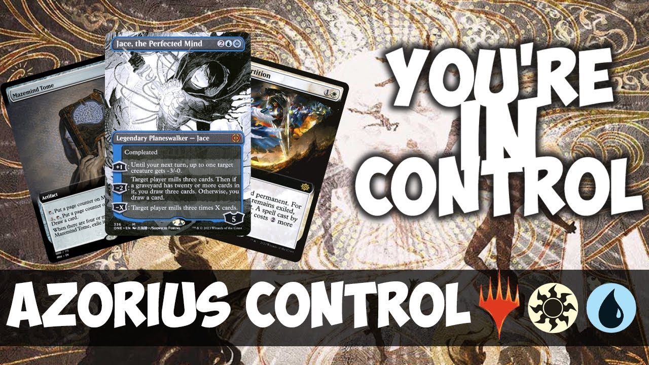 THEY CAN'T DO ANYTHING !! - Azorius Control - Magic Arena Standard Ranked