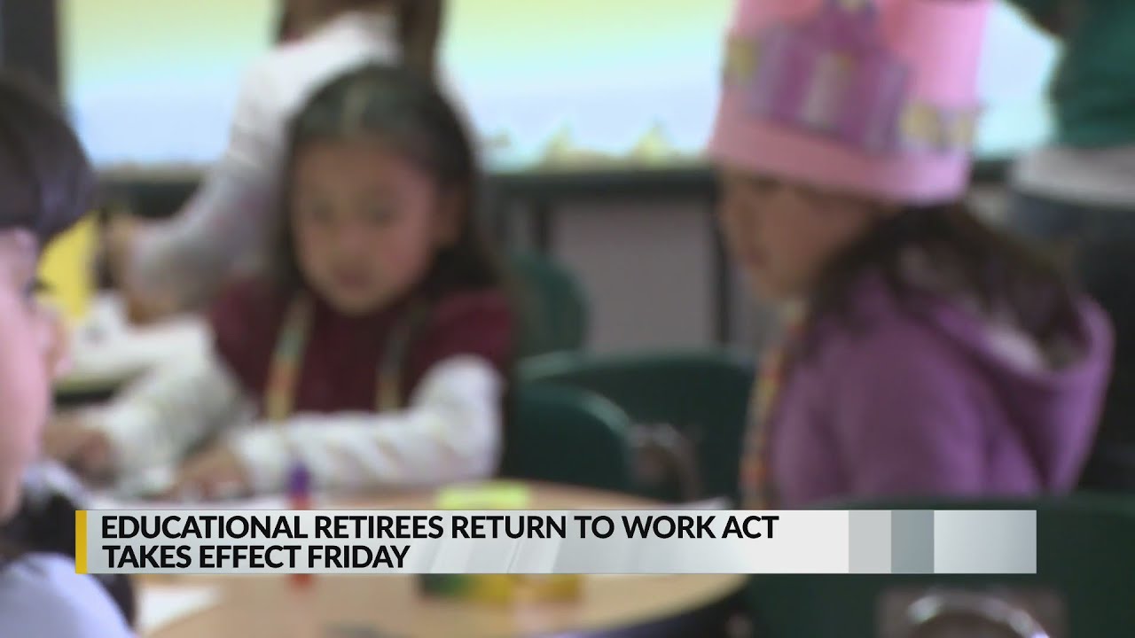 Retired educators can return to teaching without losing benefits