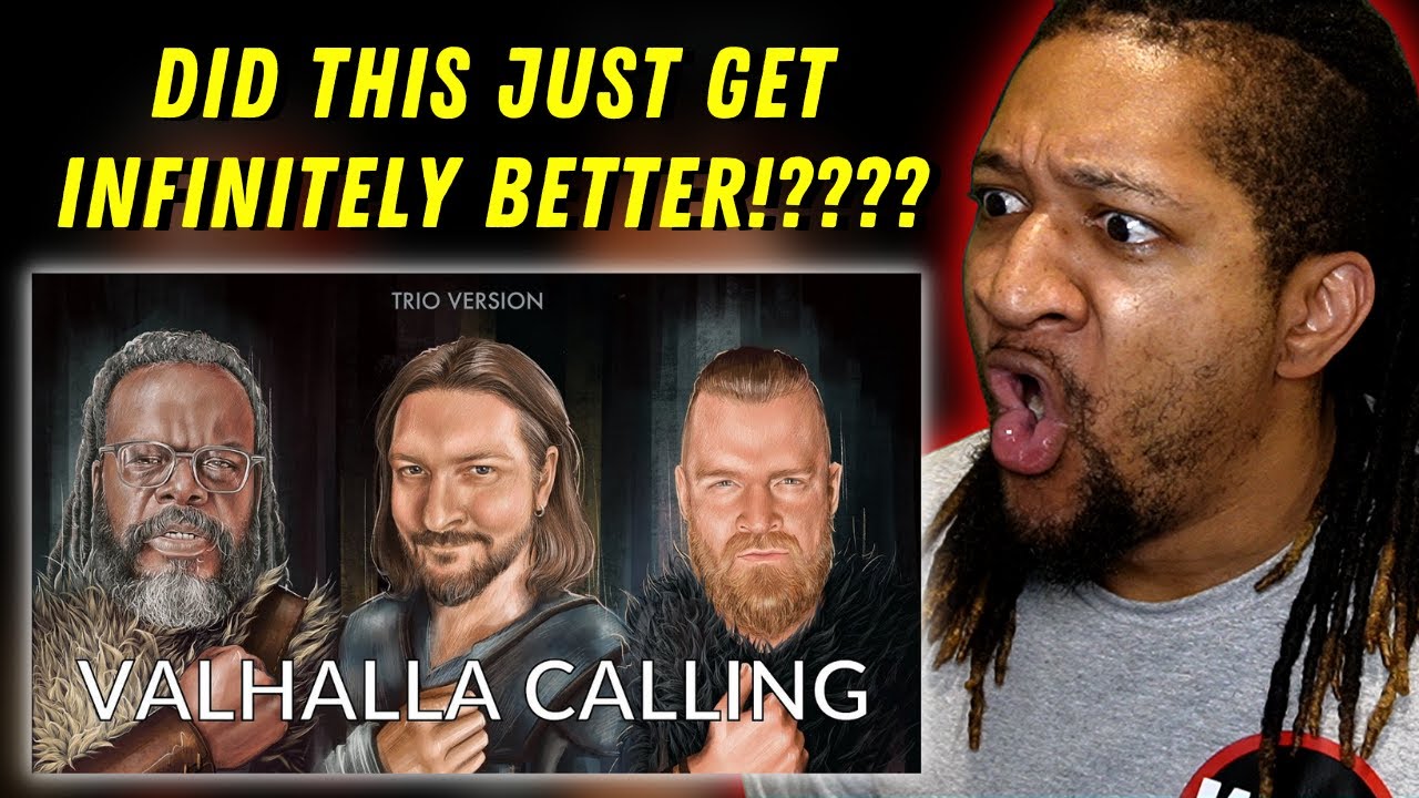 Valhalla Calling (Trio Version) Miracle Of Sound, Eric Hollaway, Peyton Parrish Reaction