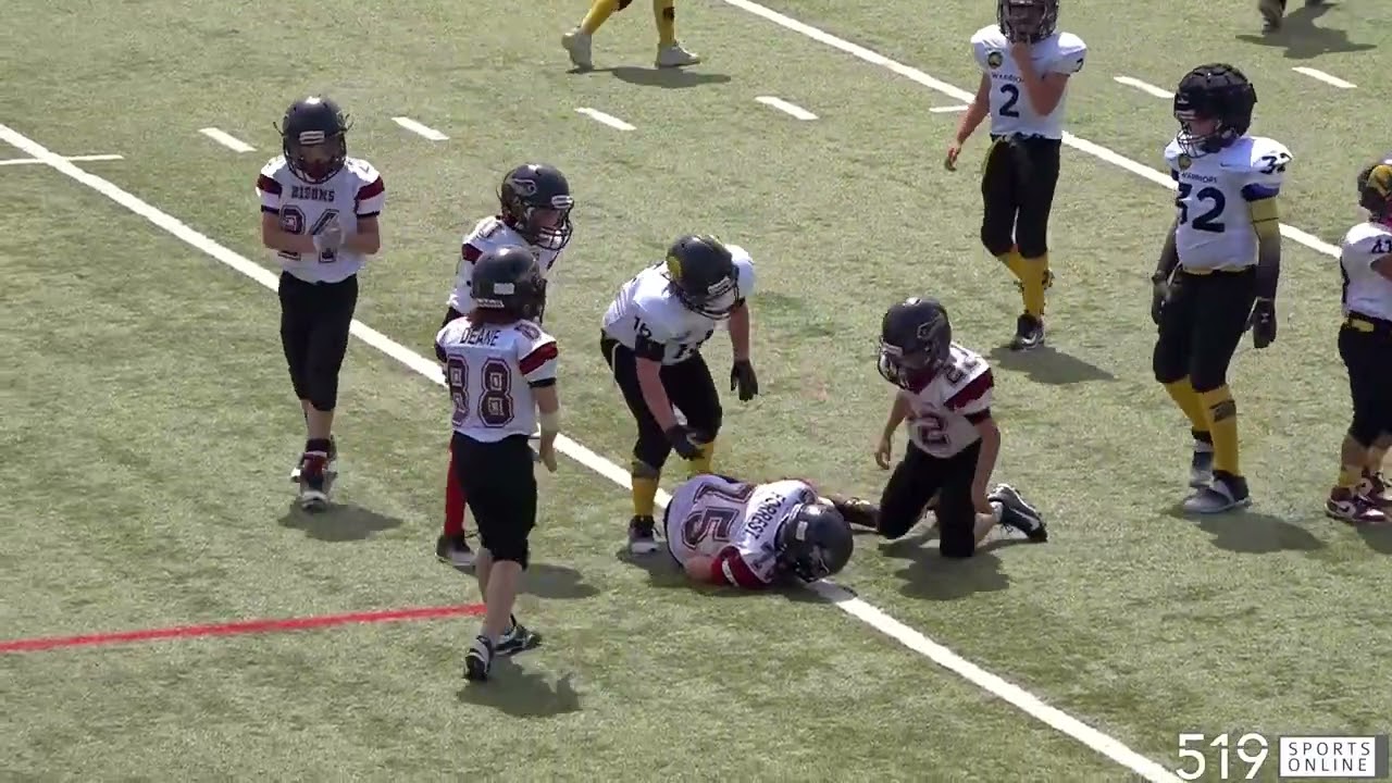 OSFL Playoffs (Under 10) - Waterloo Jr. Warriors vs Brantford Bisons