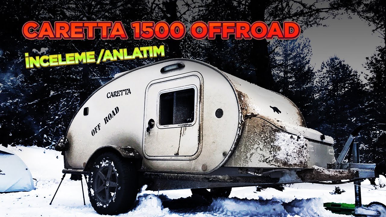 CARETTA OFFROAD⎪ÇEKME KARAVAN İNCELEME ⎪750 KG ALTI