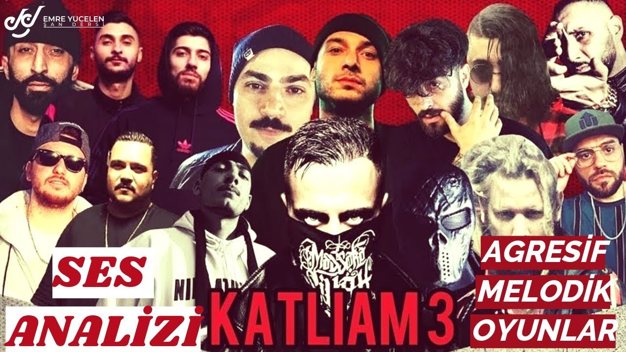 Анализ голоса Katliam 3 (агрессивные мелодические игры) 30 минут записи!