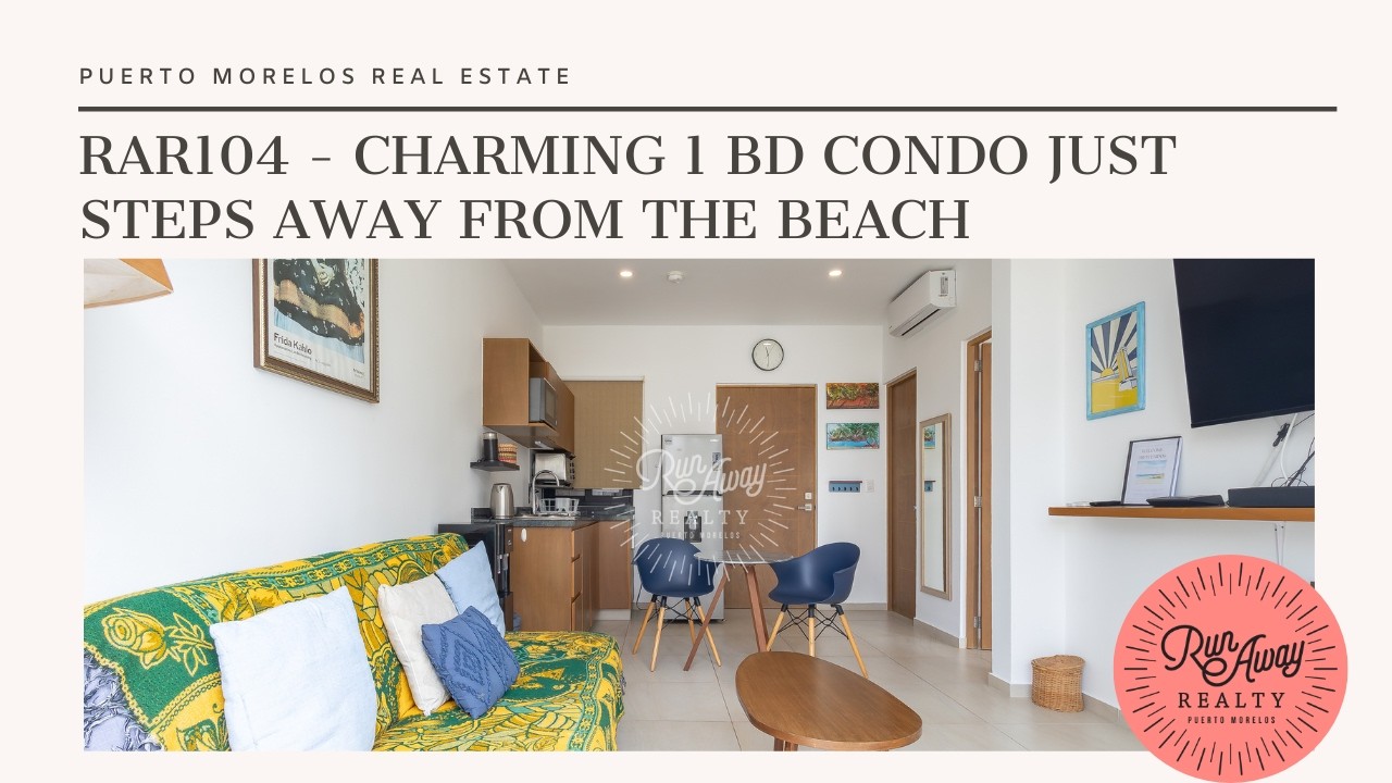RAR104 - Charming 1 bd Condo Just Steps Away from the Beach