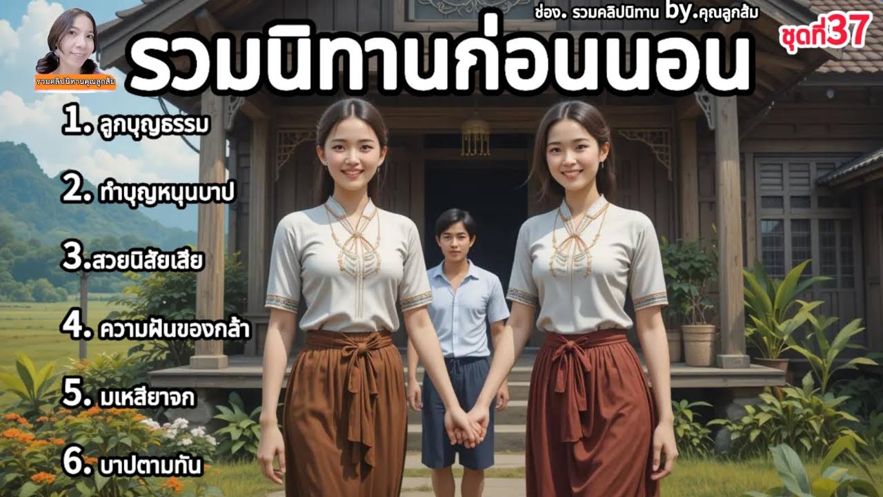 รวมนิทานก่อนนอน | ชุดที่ 37 | นิทานฟังเพลินยาวๆ มีคติสอนใจดีๆ| @khunsom_story