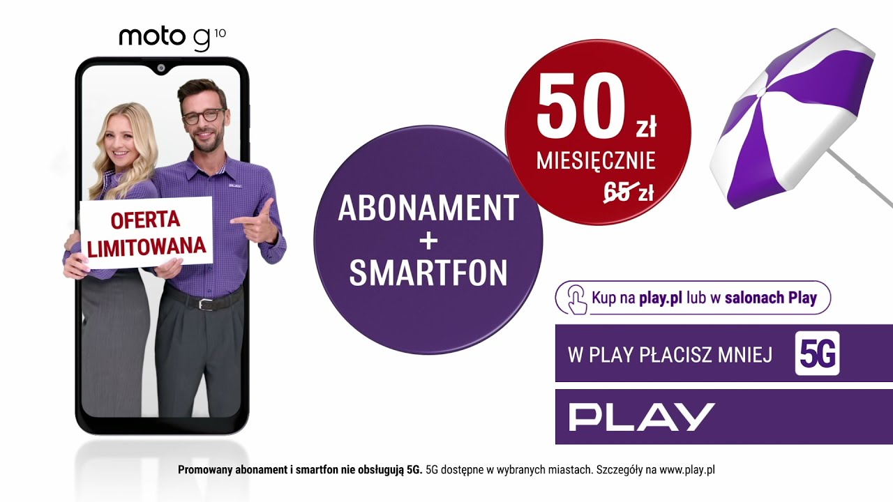 Skorzystaj z wakacyjnej wyprzedaży! | Motorola Moto G10