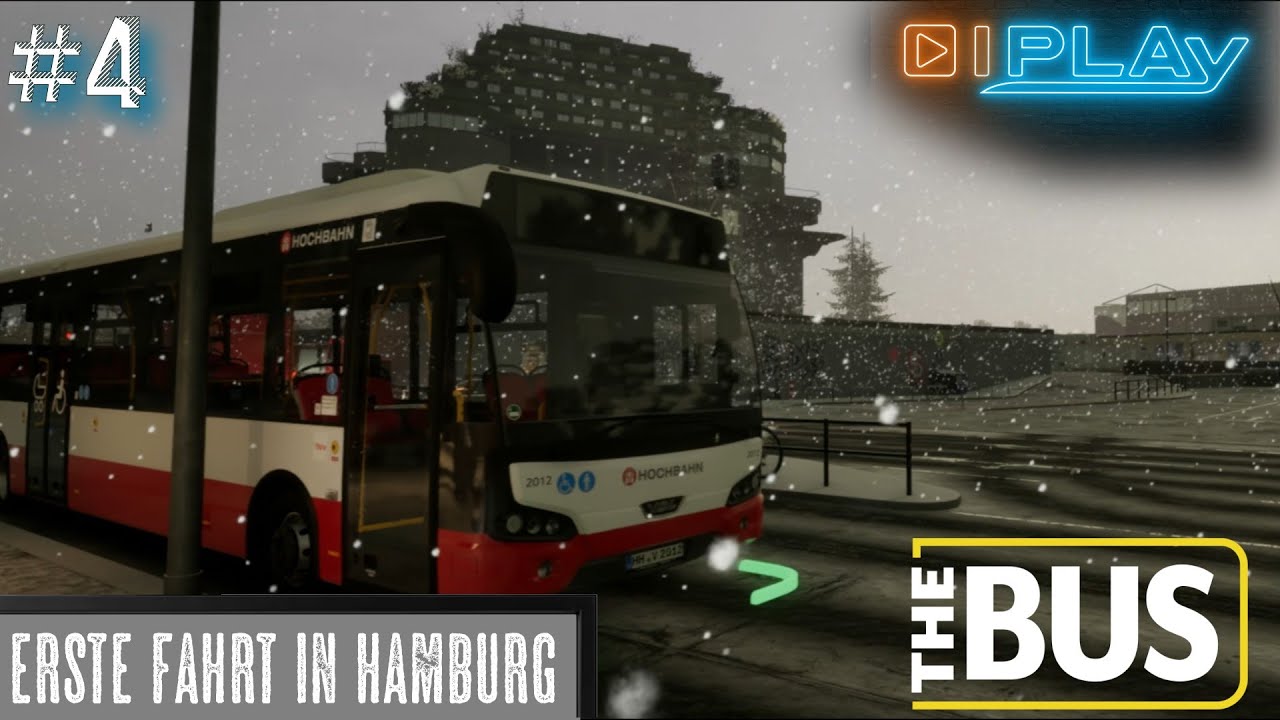 THE BUS | ERSTE FAHRT IN HAMBURG | E4 #thebus