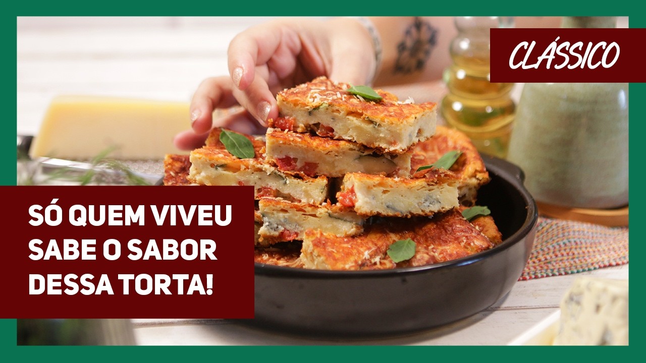 Torta de Liquidificador - Receita Fácil e versátil | Chef Gi Souza