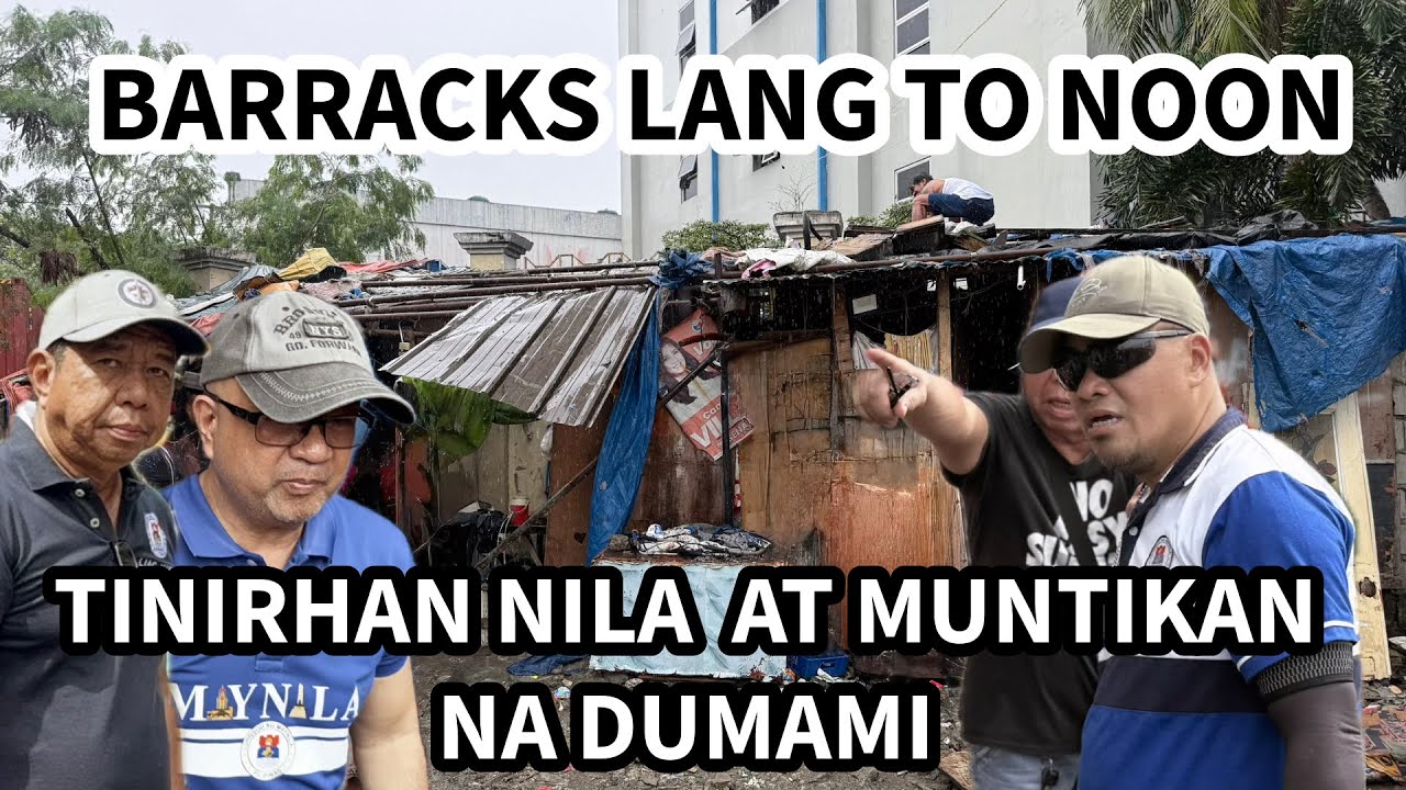 MALIIT NA BARRACKS LANG ITO NOON ! NGAYON HALOS ANGKININ NILA DITO SA DELPAN 
