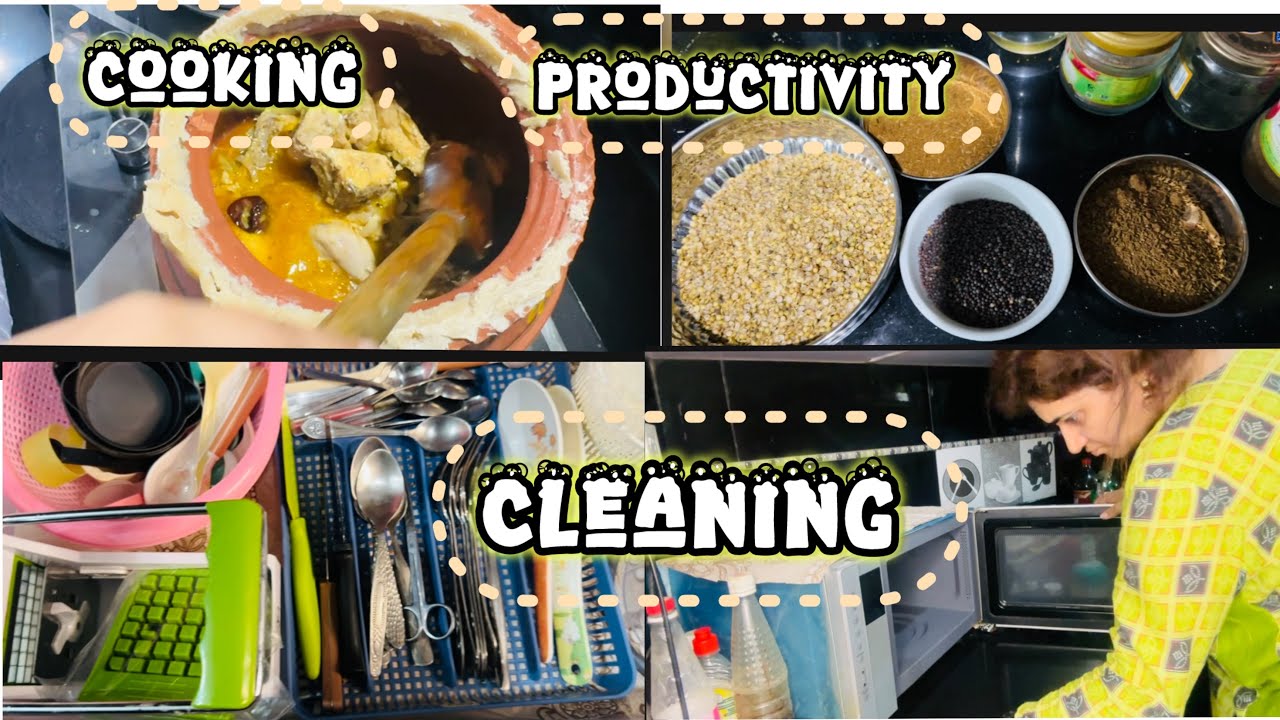 Super Productive Day Vlog ✨ | Cooking + Vlogging Routine | Work & Life Balance 🍳📸 #productivity 