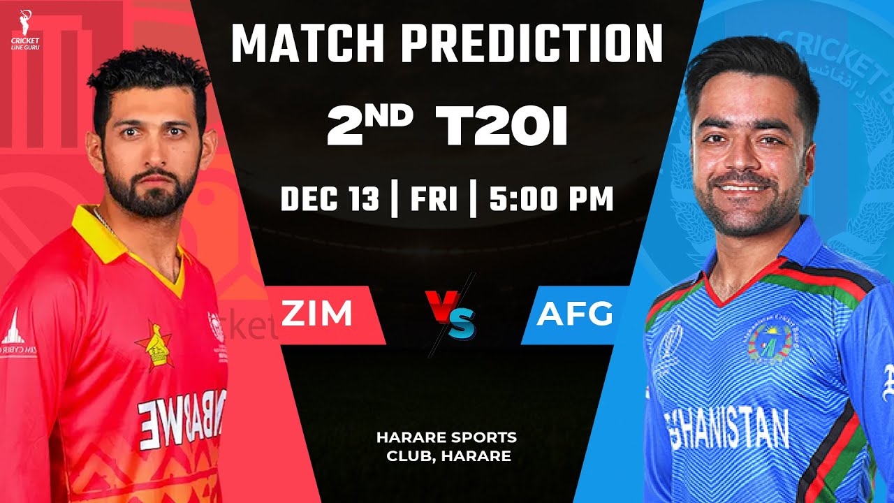 ZIM vs AFG 2nd T20I Dream 11 PREDICTION | Zimbabwe vs Afghanistan 2nd T20I Prediction, Who Will Win?