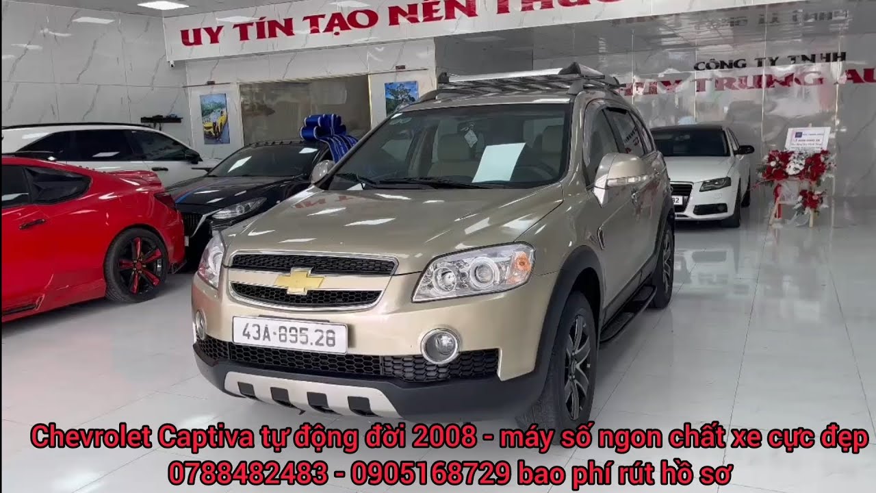 Chevrolet Captiva số tự động - xe chất đẹp không lỗi - 0788482482 - 0905168729 bao phí hồ sơ 