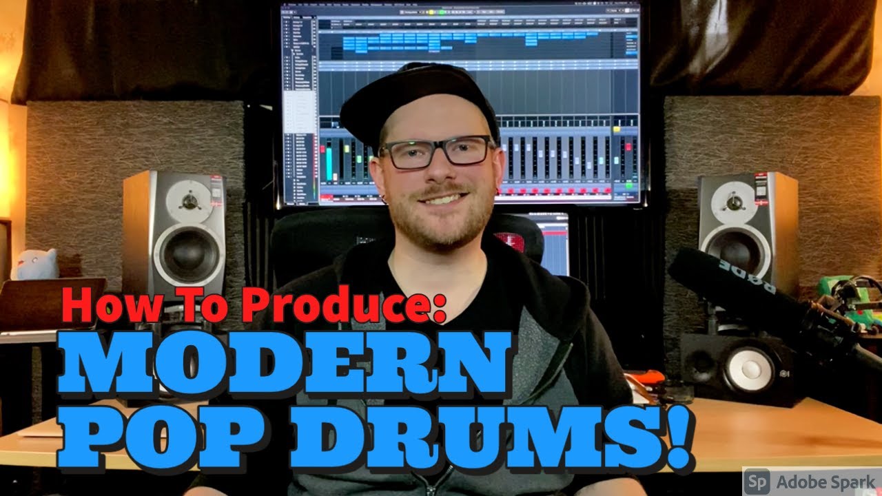 How To Produce Modern Sounding Drums for a Pop Song | Mad Skeel Productions
