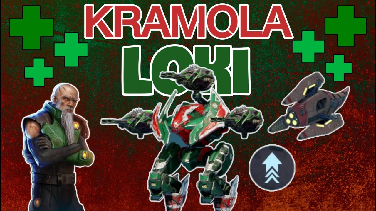 Kramola Loki with Paralysis & Jump Unit | War Robots