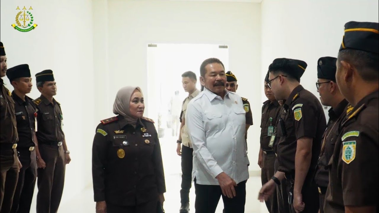 Jaksa Agung RI, Bapak ST. Burhanuddin, melakukan kunjungan kerja di wilayah hukum Kejati Kalsel