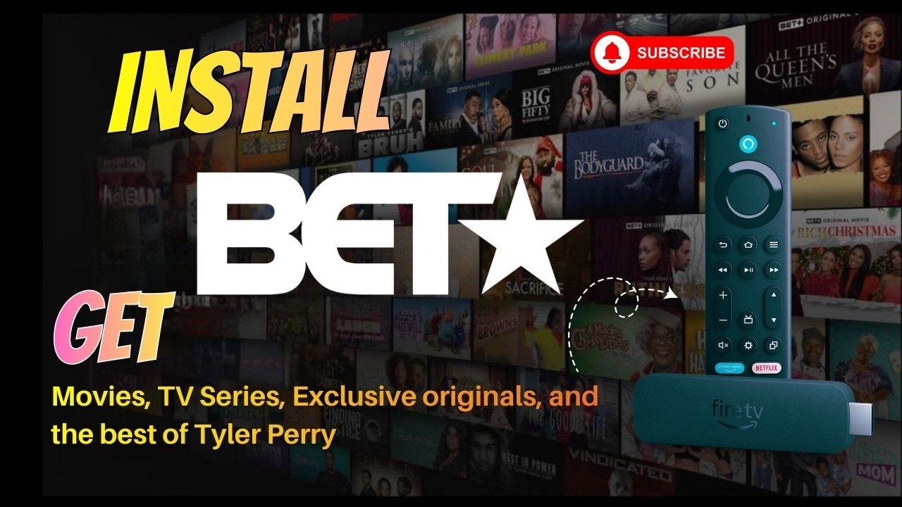 Как установить BET+ на FireStick | Смотрите шоу, фильмы и оригинальные сериалы BET (2026)!