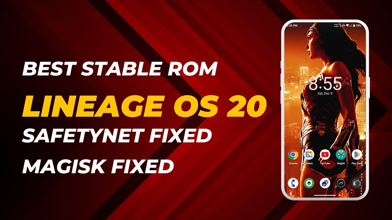 Lineage OS 20 Stable Best Performance Rom|Safetynet Fixed|Magisk Update Fixed|Butter Smooth UI|2023