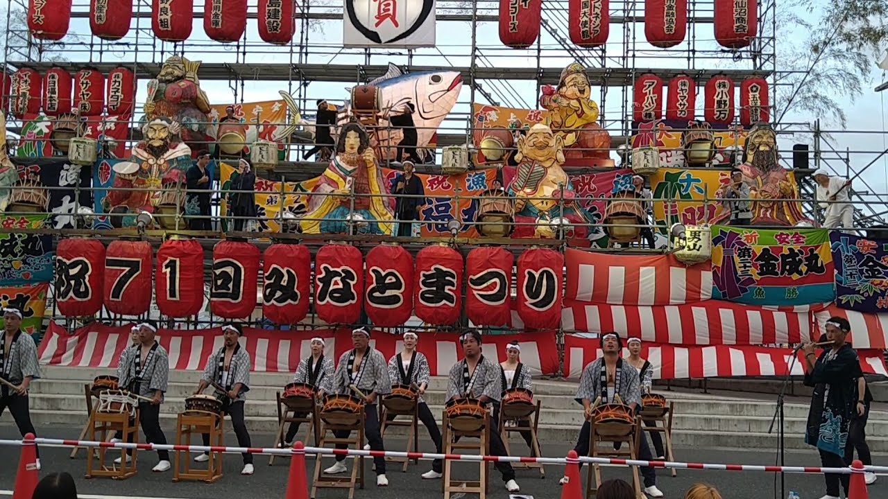 2023・8月6日・宮城県気仙沼市・打ちばやし大競演「打ちばやし」・気仙沼みなとまつり