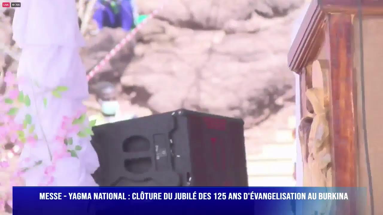 16 FEVRIER 2025 - YAGMA NATIONAL : CLÔTURE DU JUBILE DES 125 ANS DE L'EVANGELISATION AU BURKINA
