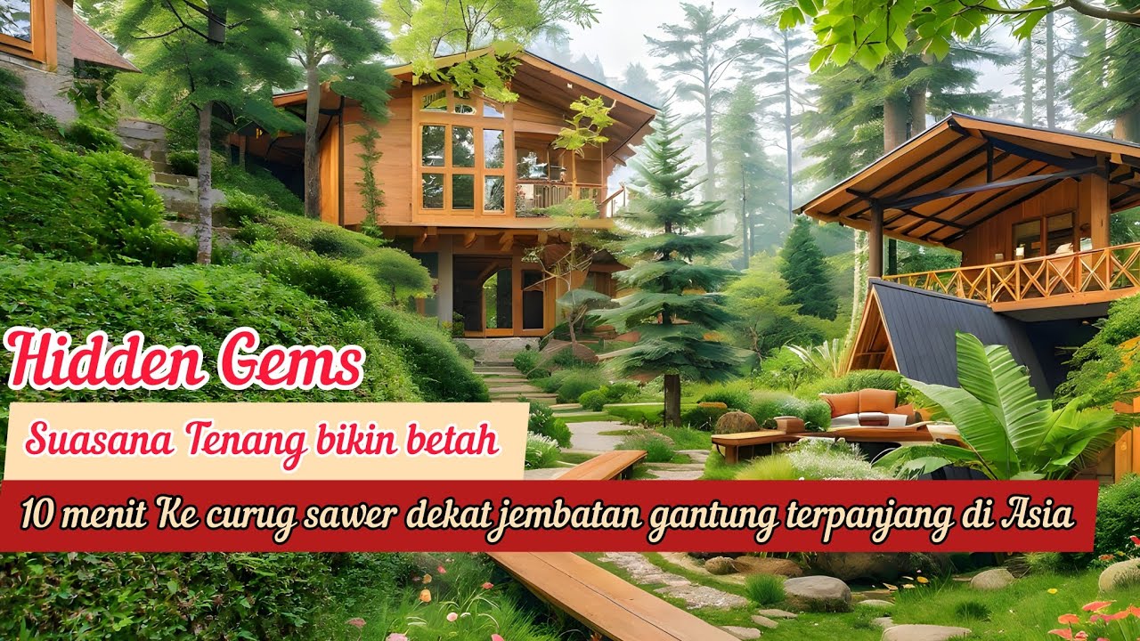 Hidden Gem‼️ Review RUMANAYA SOUL sukabumi dekat Lembah Purba dan curug Sawer