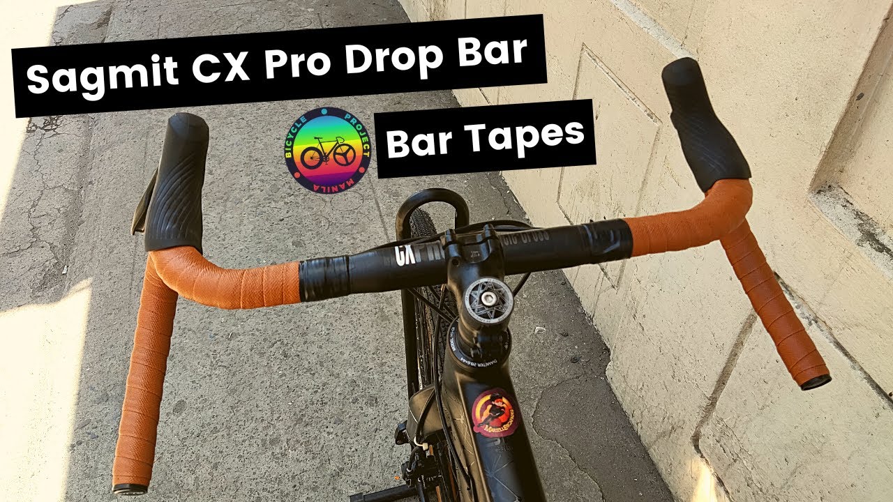 Sagmit CX Pro Drop Bar & Bicycle Project Manila Bar Tapes - Betta Halfmoon 2022 - Unboxing & Review