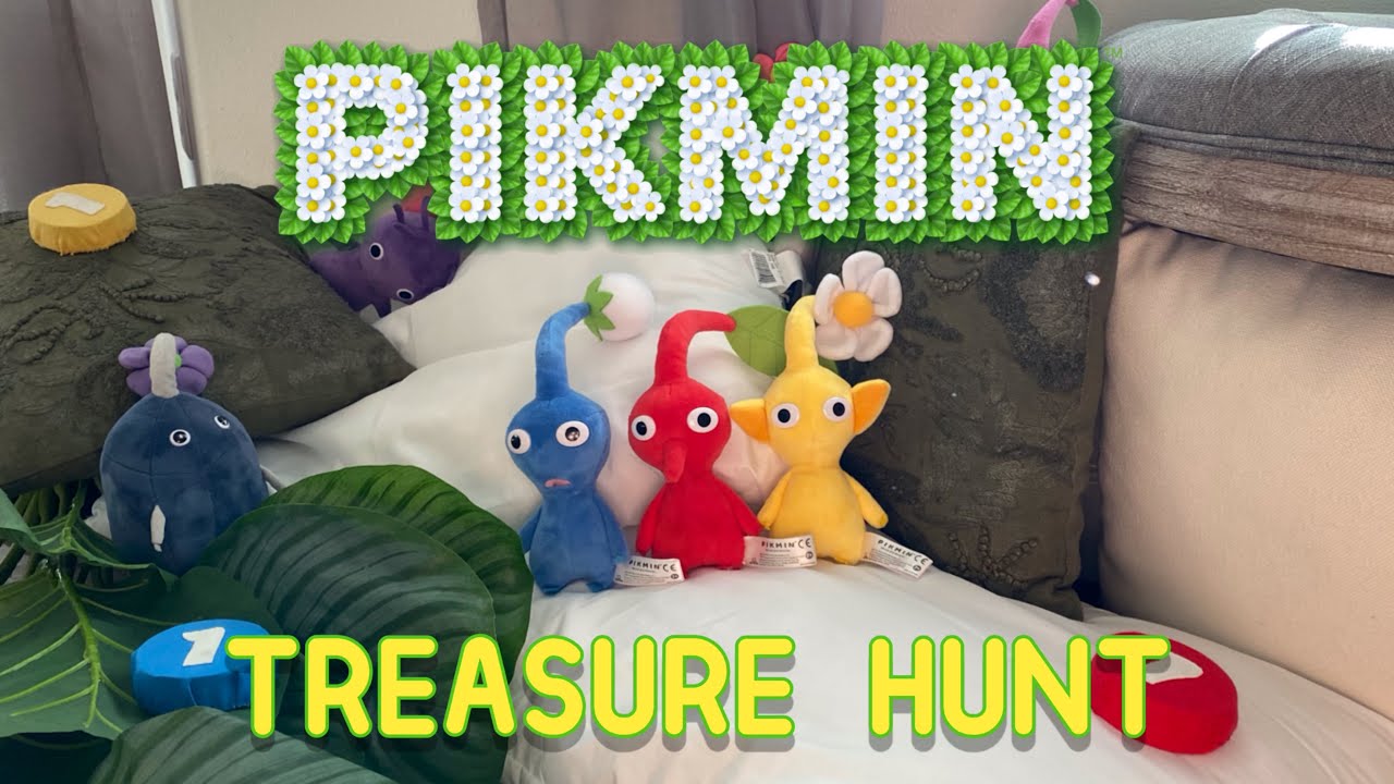 Pikmin Treasure Hunt - Pikmin Plush - Ft. @Non_Existent_Channell