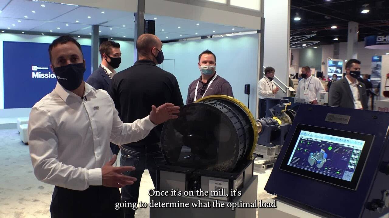 Optimal mill loading with LoadIQ Smart sensor technology - FLSmidth at MINExpo 2021