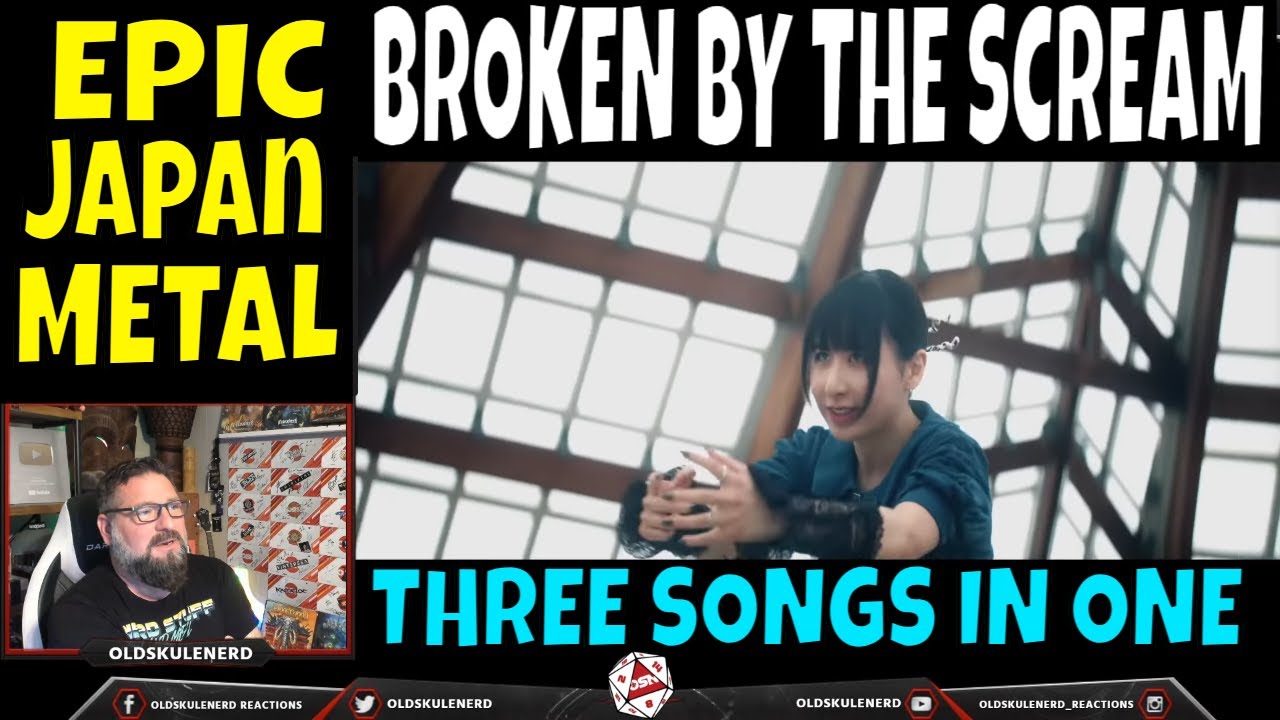 Broken By The Scream - 追憶のナスカ | OLDSKULENERD REACTION | EPIC VIDEO