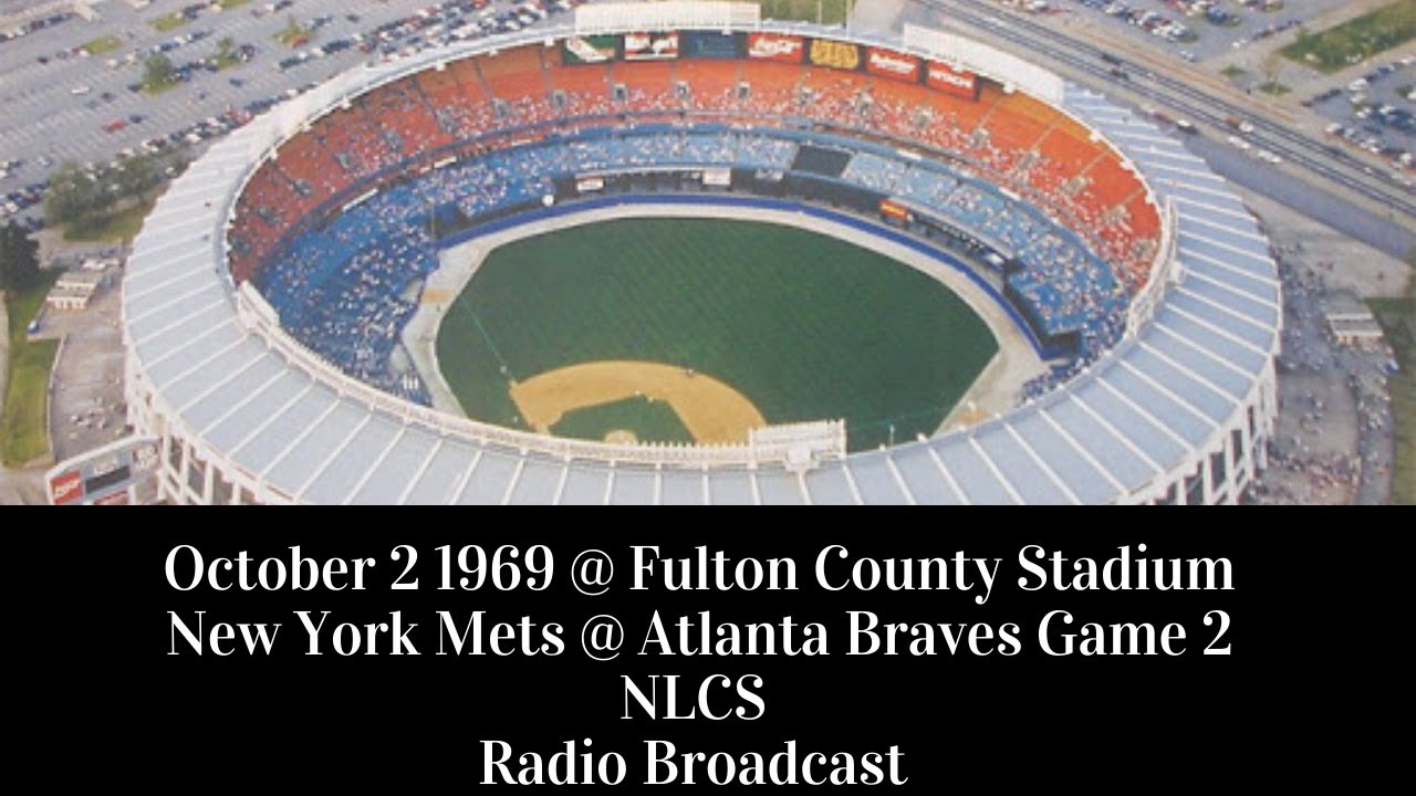 October 5 1969 New York Mets vs Atlanta Braves NLCS Game 2