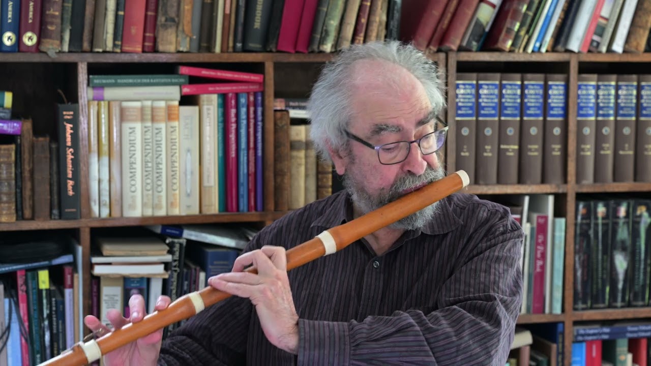 Flute d'Amore made by J.G. Freyer, Potsdam c.1790