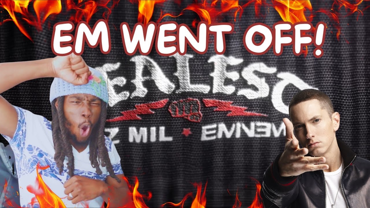 KIING REACTS to Ez Mil & Eminem - Realest (Official Lyric Video) #reaction #ezmil  #rap #music