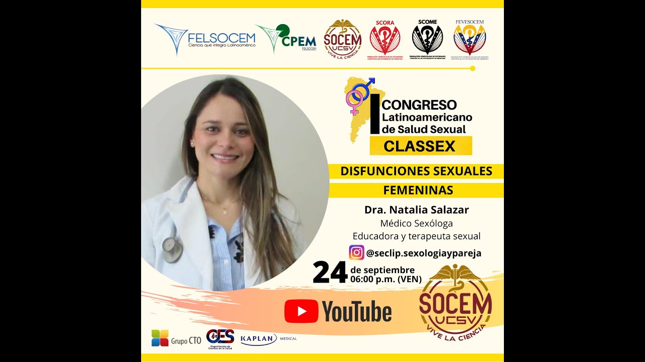 DISFUNCIONES SEXUALES FEMENINAS - I Congreso Latinoamericano de Salud Sexual