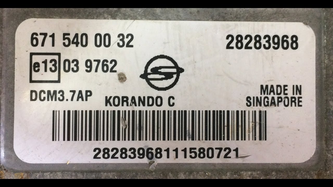 delphi dcm3 7ap ssangyong programming for combiloader