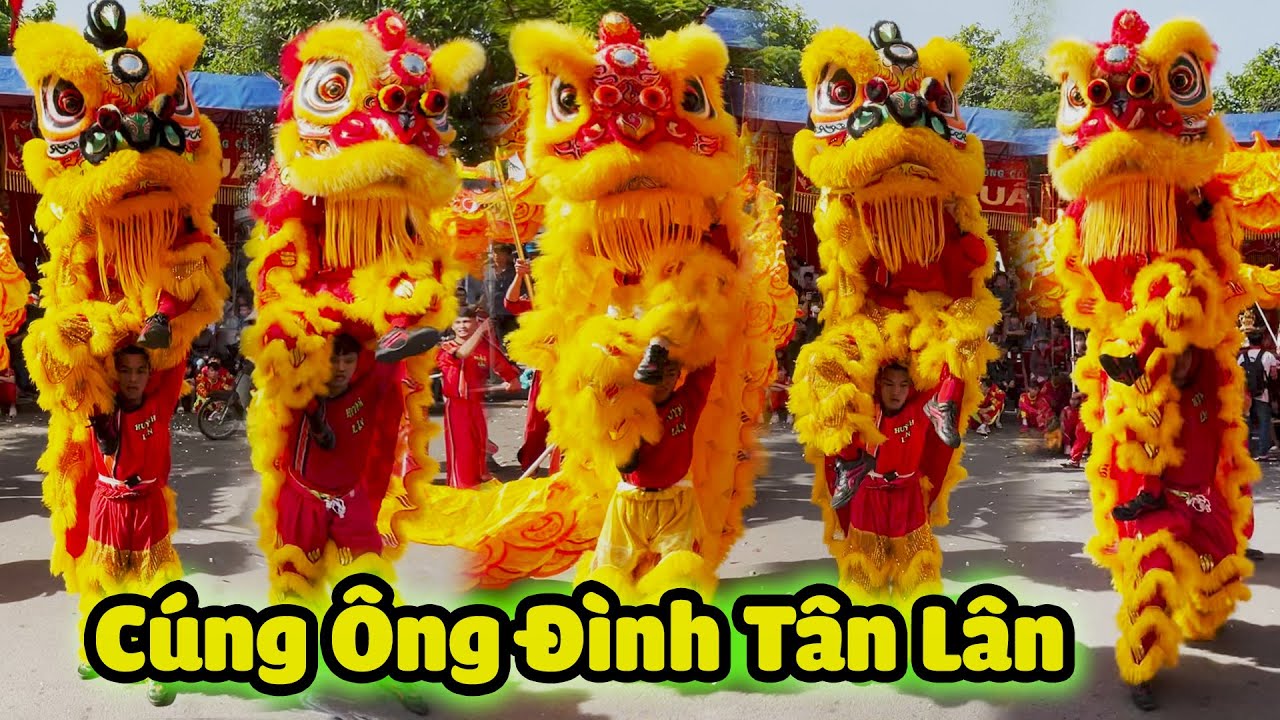 M&uacute;a L&acirc;n Sư Rồng Hay Nhất lễ hội Kỳ Y&ecirc;n Đ&igrave;nh T&acirc;n L&acirc;n năm 2025 đo&agrave;n LSR Huỳnh L&acirc;n - LSR Thi&ecirc;n Hậu Miếu