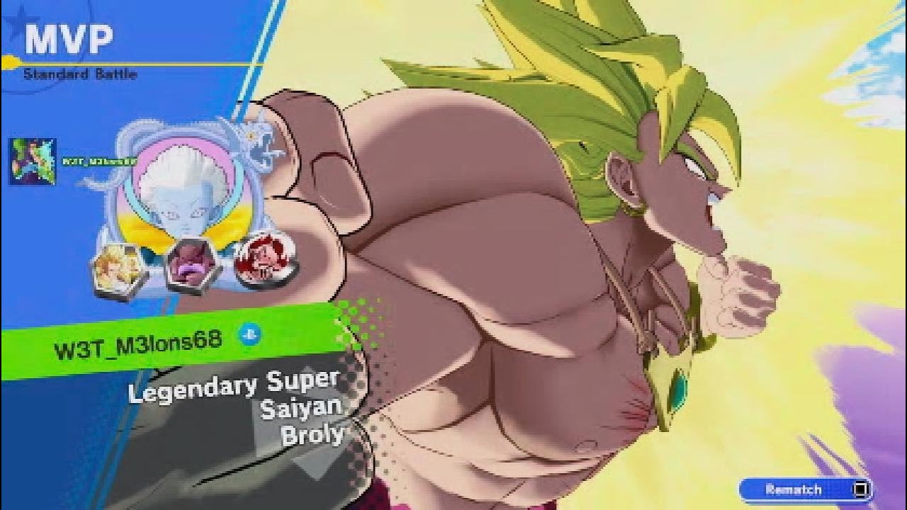 More Broly Gameplay Dragon Ball Genkishin Squadra