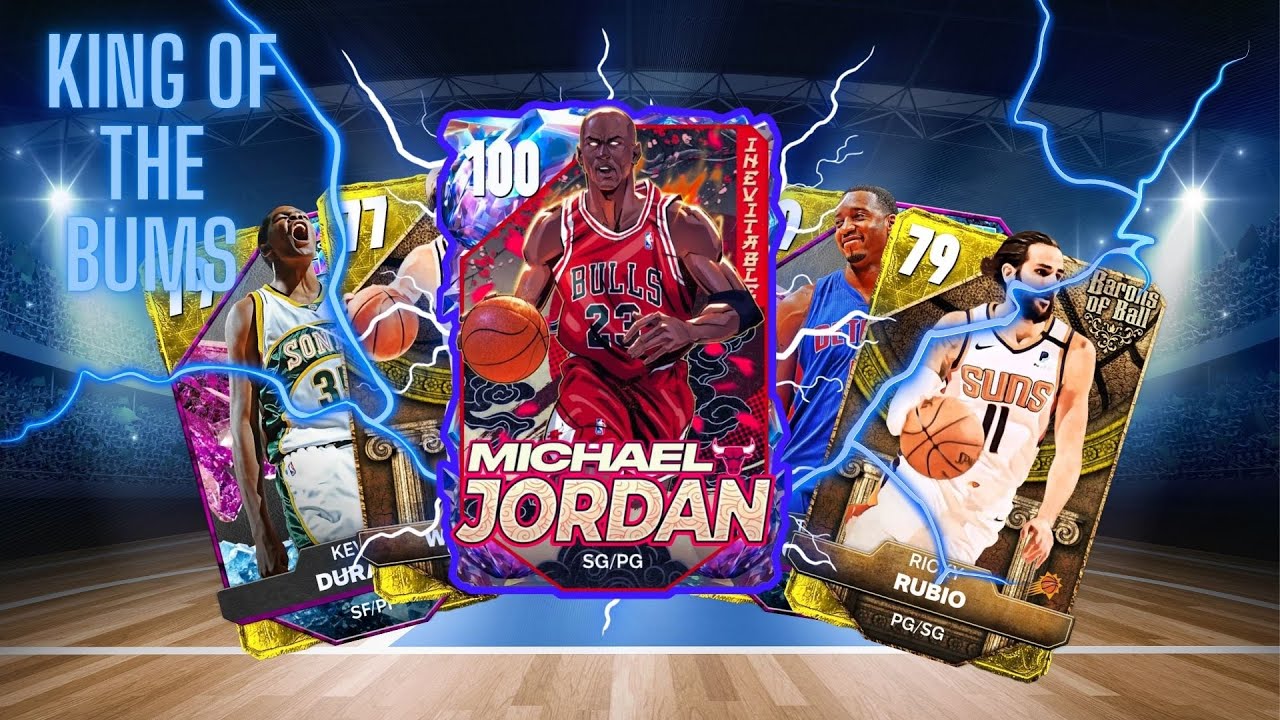 CAN 100 OVERALL MICHAEL JORDAN CARRY A TEAM FULL OF GOLDS IN 2K25 MyTEAM? (Bean Boozled Challenge)