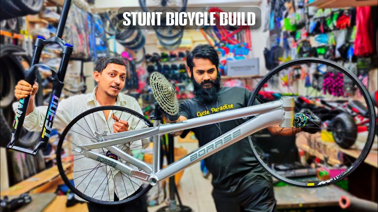 BORRSE Stunt Bicycle Custom Build |  Bicycle Custom Build 