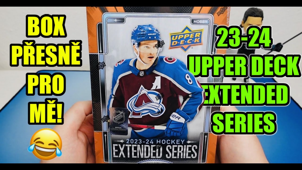 Box přesně pro mě! 😁 23-24 UD EXTENDED SERIES Hobby Box! Hokejové karty NHL!