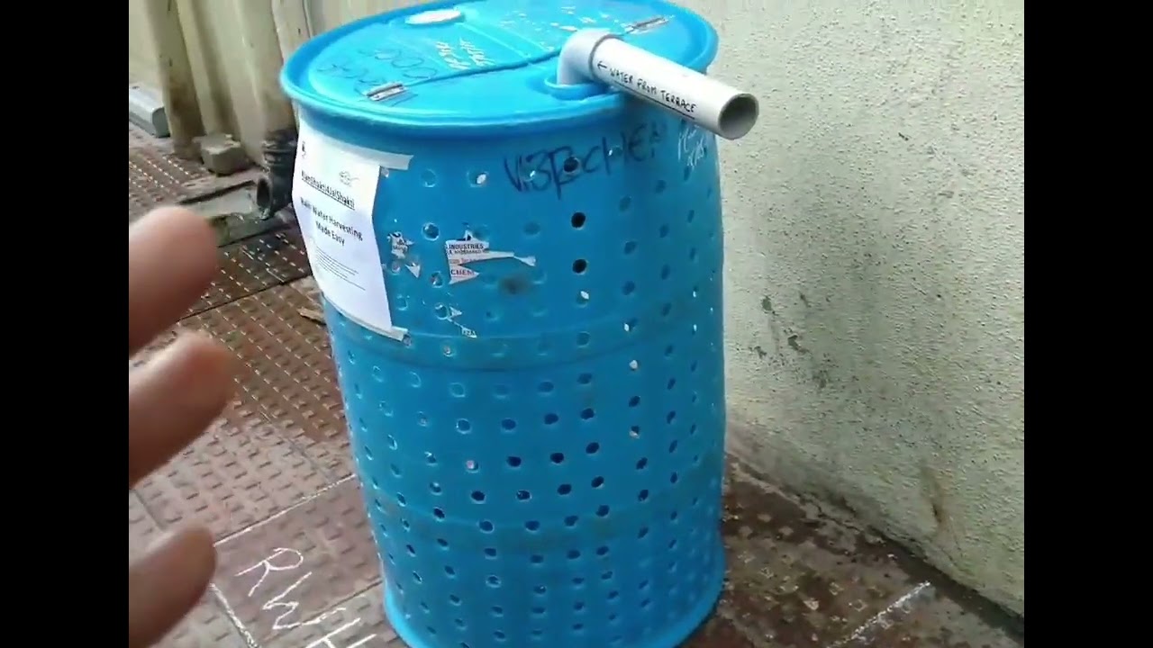 Most economical rainwater harvesting system in the world.