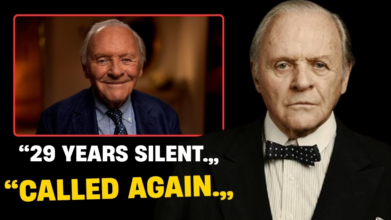 16 Minutes. 29 Years. 83 Years Old. Hollywood Has Finally Invited Anthony Hopkins Back.