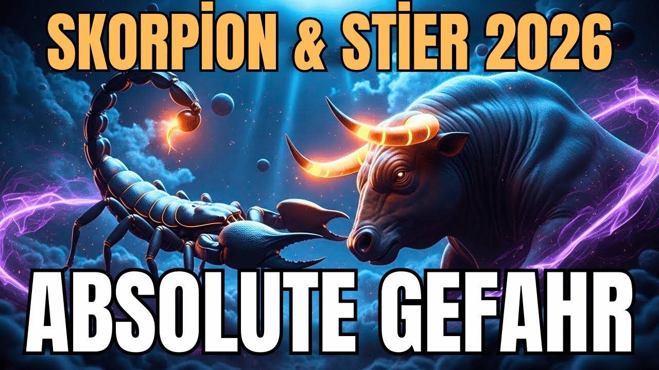 Stier & Skorpion 2026 &ndash; Die fatale Bindung, die deine Seele zerrei&szlig;t
