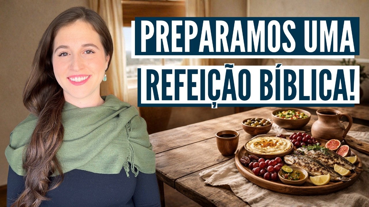 O QUE JESUS REALMENTE COMIA? Israel com Aline