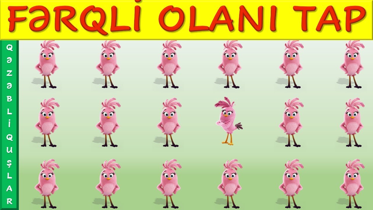 Fərqli olanı tap 7