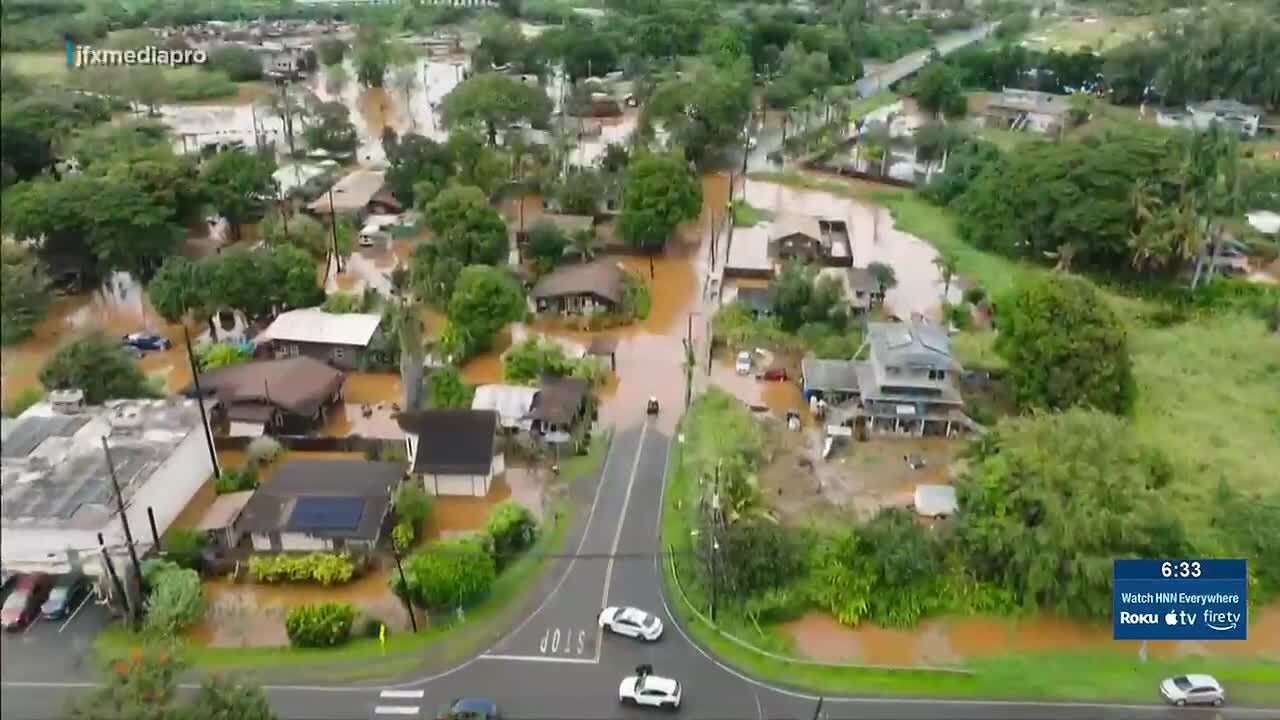 Storm preparations ramp up on Oahu with flooding a major concern