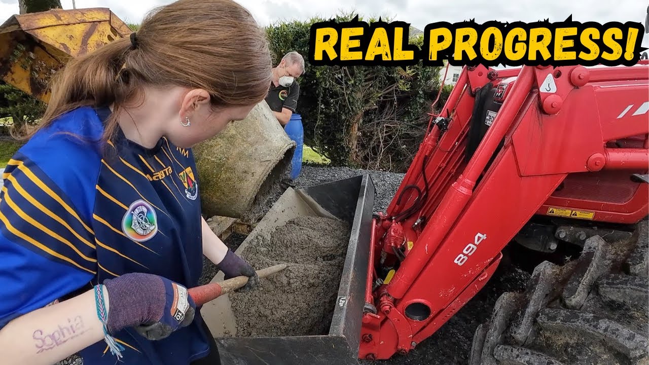When A FATHER & DAUGHTER Team Up Jobs Get DONE !
