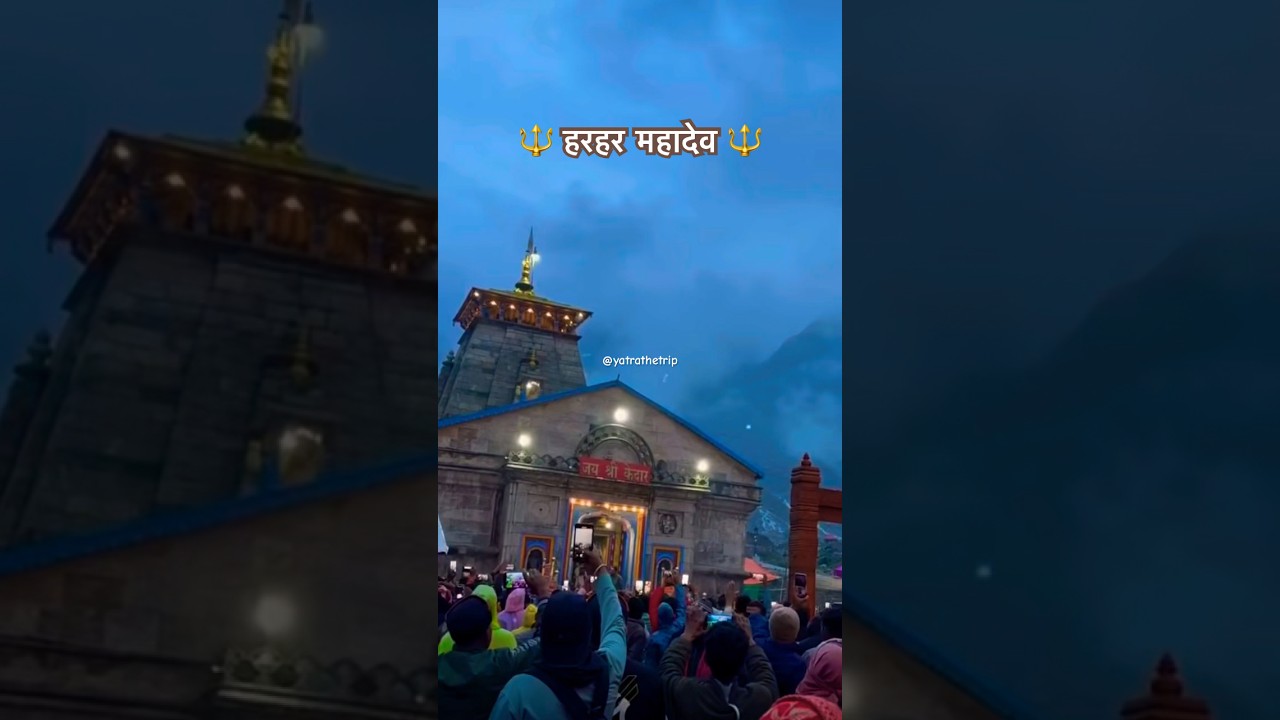 Jai Shree Kedar #kedarnath #shiva #viral #trending #shorts