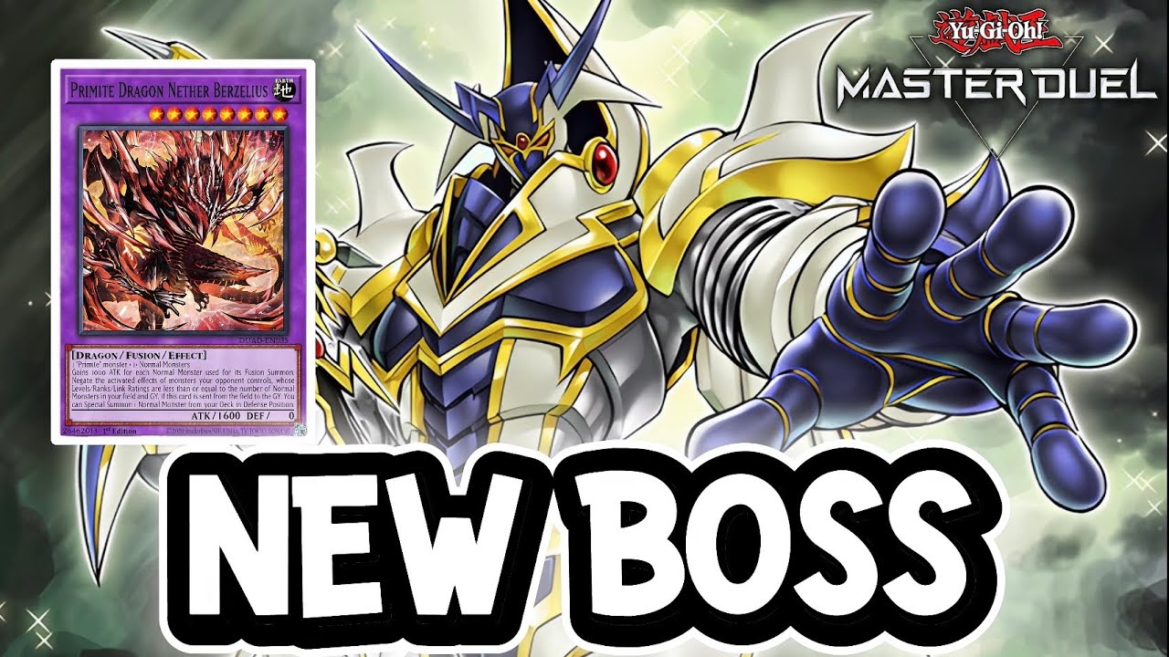 NEW BOSS WITH BUSTER BLADER !! New Primite BOSS joins the Dragon Destroyer Swordsman [Master Duel]